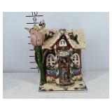 Blue Sky decorative ceramic tea light candle