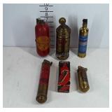 Group of mini fire extinguishers Presto, Tetco,