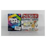 Games, includes Brain Games and Jeff Foxworthy