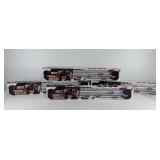 Group of four ISO 7X exercise bars, with 36