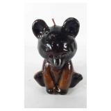 Bear candle, 8.5",  seller code LW