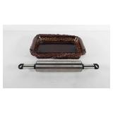 Kitchenwares, includes basket with anchor hocking