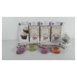Baking supplies, includes Wilton cupcake wraps,