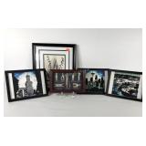 Small picture group, sailing knots shadow box