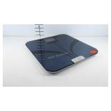 Weight Gurus bluetooth smart scale, powers on