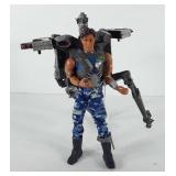 Toy, Max Steel track and attack action figure,