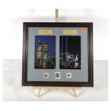Twin Towers 9/11 stamp and picture collage,