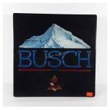 Advertising,  Busch Beer lighted poly sign,