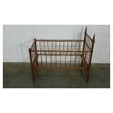 Baby crib, frame only, 35" tall