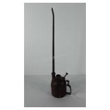 Railroad oil can, 20.5"