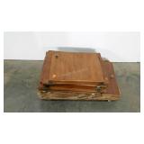 Cabinet doors, different sizes, some hardware