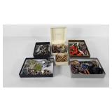 Costume jewelry, includes necklaces, bracelets,