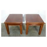 Pair of end tables, seller code 25