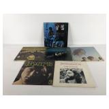 Vinyl records, six The Doors albums including 13