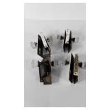 Architectural salvage,  glass door knob sets