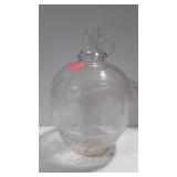 1 gallon apple cider jug, fracture in rim not all