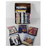 DVDs, almost 30 titles including Friends 1st