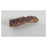 Amethyst crystal rock. Measures approximately
