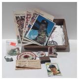 Collectible lot to include NFL mini posters