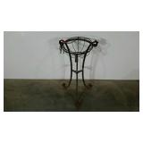 Plant stand and plant hanger, rust and bending as