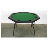 Game table, folding legs for storage, 48"