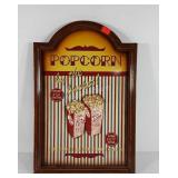 3D movie room popcorn sign, 16x24