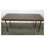 Conference table, folding legs, 30 x 72 x 29