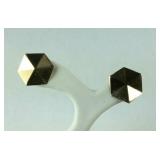 14k gold stud earrings