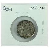 1954 Roosevelt Dime