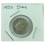 1956 Roosevelt Dime