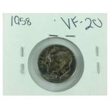 1958 Roosevelt Dime