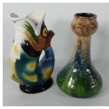 Ceramics, includes Royal Winton gurgling fish