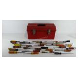 Tuff Box toolbox and contents, group of