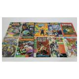 DC comic books, 10 titles including Sun Devils,