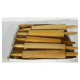 Wooden rolling pins, 5