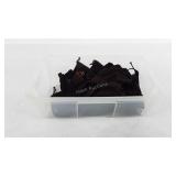 Small storage bin of jewelry bags