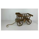 Boyds Collection doll sized wagon, 12.5" × 8" ×