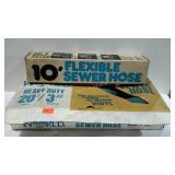 Two Camping World sewer hoses in boxes. 10