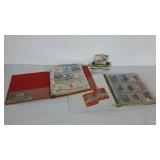 Two binders full of Desert Storm trading cards