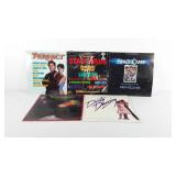 Five Vinyl Records, sound tracks and motion