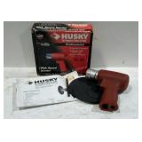 Husky pneumatic, high speed sander with box.