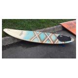 Hague Surfboard, note front tip has been scored