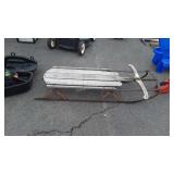 1930s Flexible Flyer Sled, No. 4C, Pat. D, marked