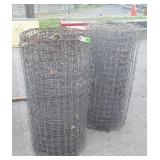 Two Rolls Wire, 36x2x2" Squares, Gardening type,