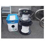 Electronics type cable wire, 4 partial rolls