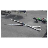 Pair of Rossignol XC Glide Skies, seller code LW