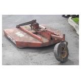 5ft Brush Hog, 3pt Hitch, with PTO Shaft, Used