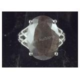 Size 7 Sterling natural silver sapphire 11ct