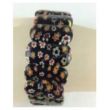 Murano style stretch bracelet
