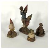 Tom Clark Cairn Studios gnomes, four sports